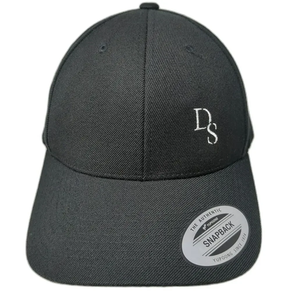 Yupoong Snapback Hat Black OSFM Embroidered DS Dirty Little Secret Acrylic Wool